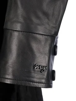 Maze Damen Lederjacke in schwarz