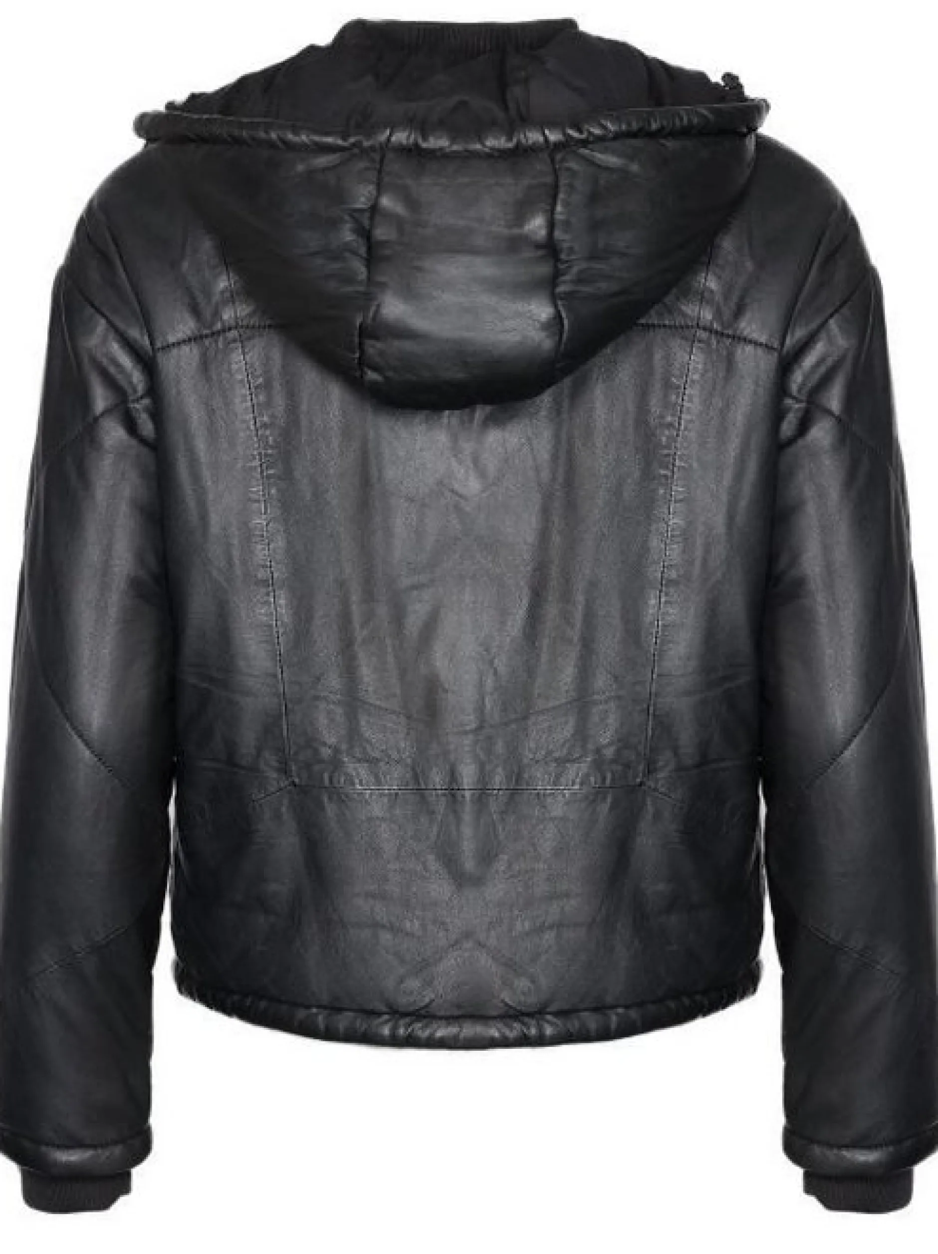 Maze Damen Lederjacke in schwarz
