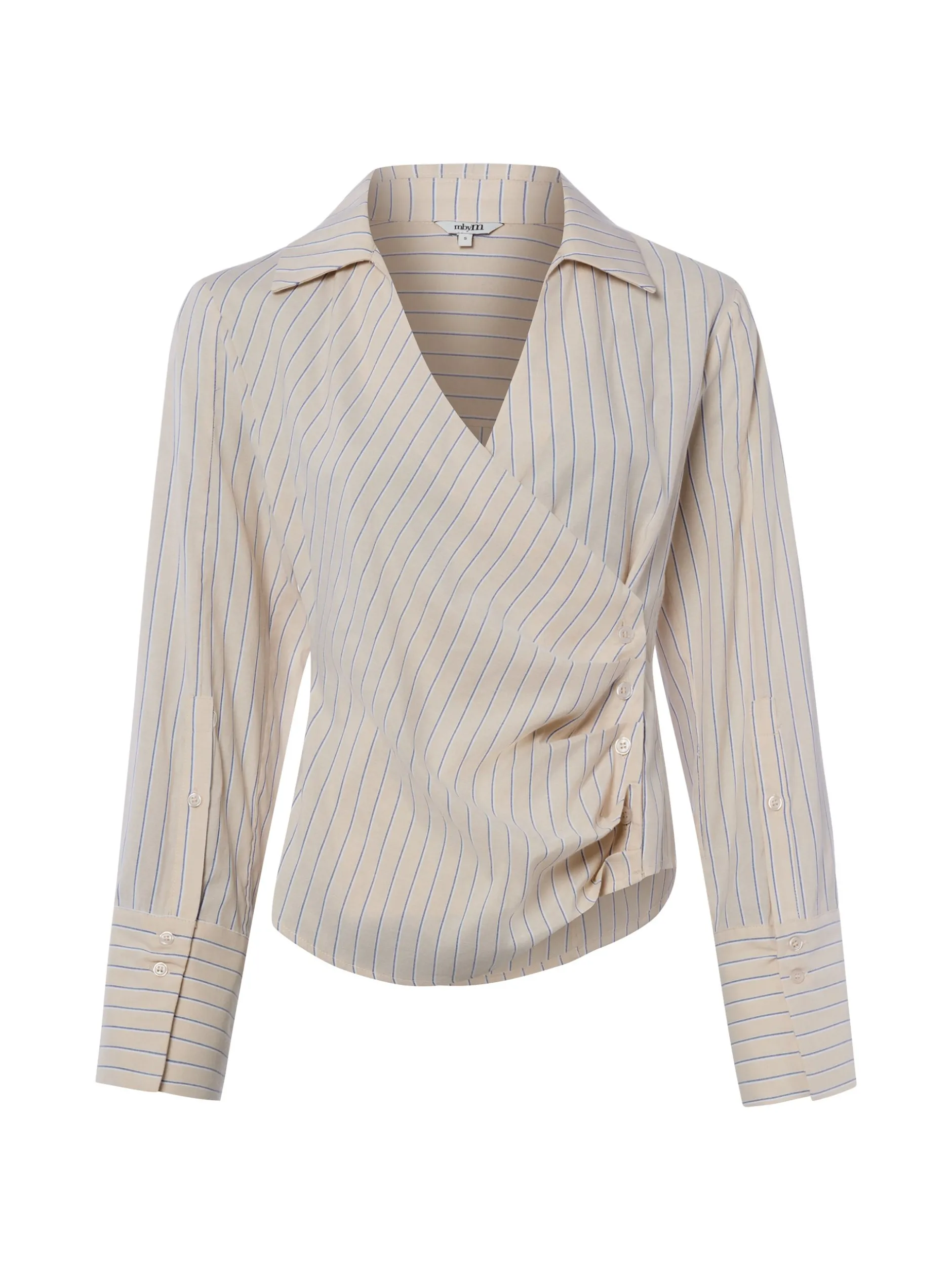 mbyM Damen Hemdbluse - Gerri in beige marine