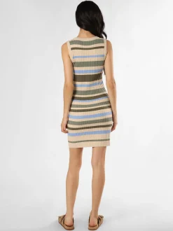mbyM Damen Kleid - Minno in beige mehrfarbig