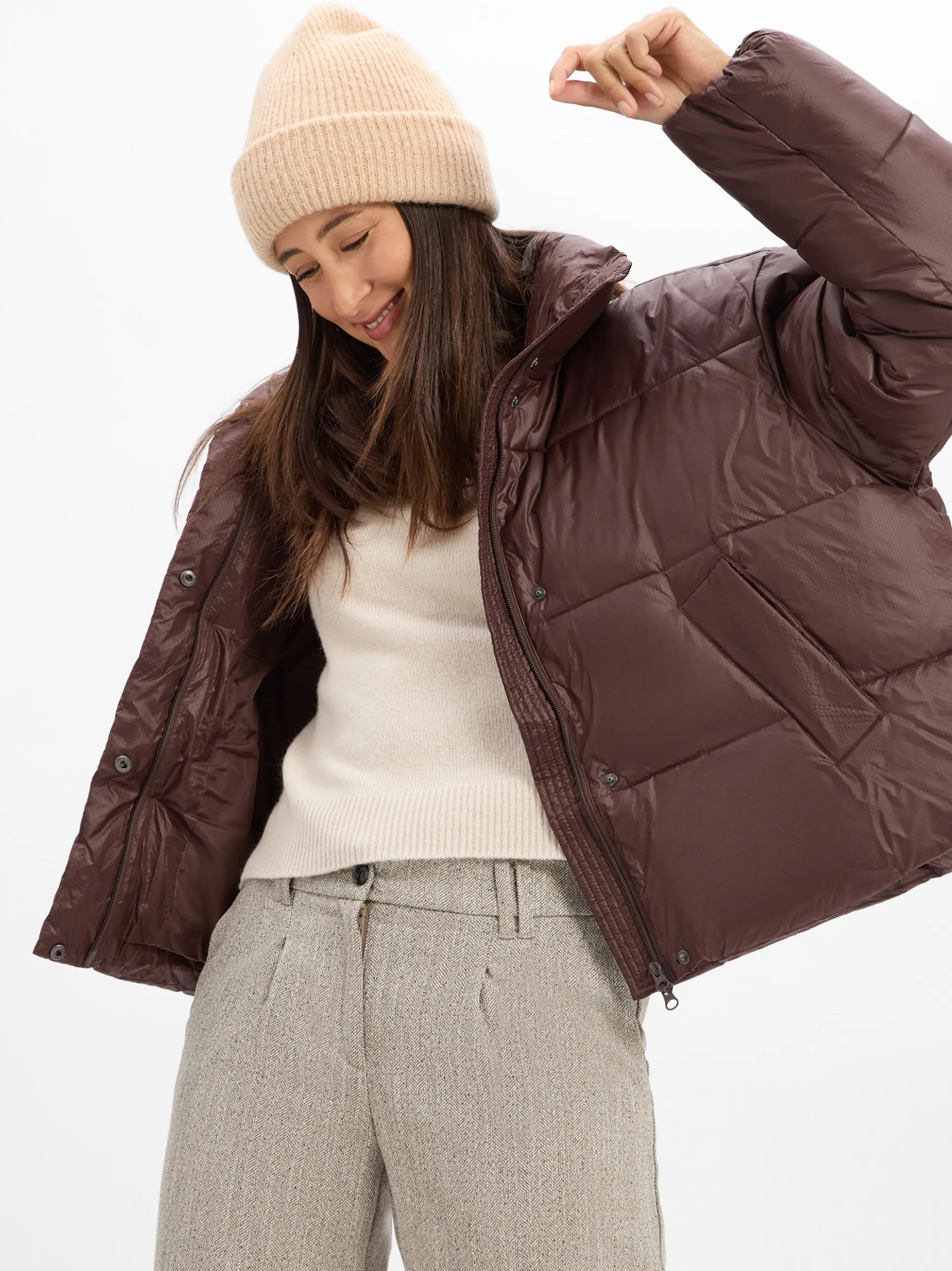 mbyM Damen Steppjacke - Seraphina in kastanie