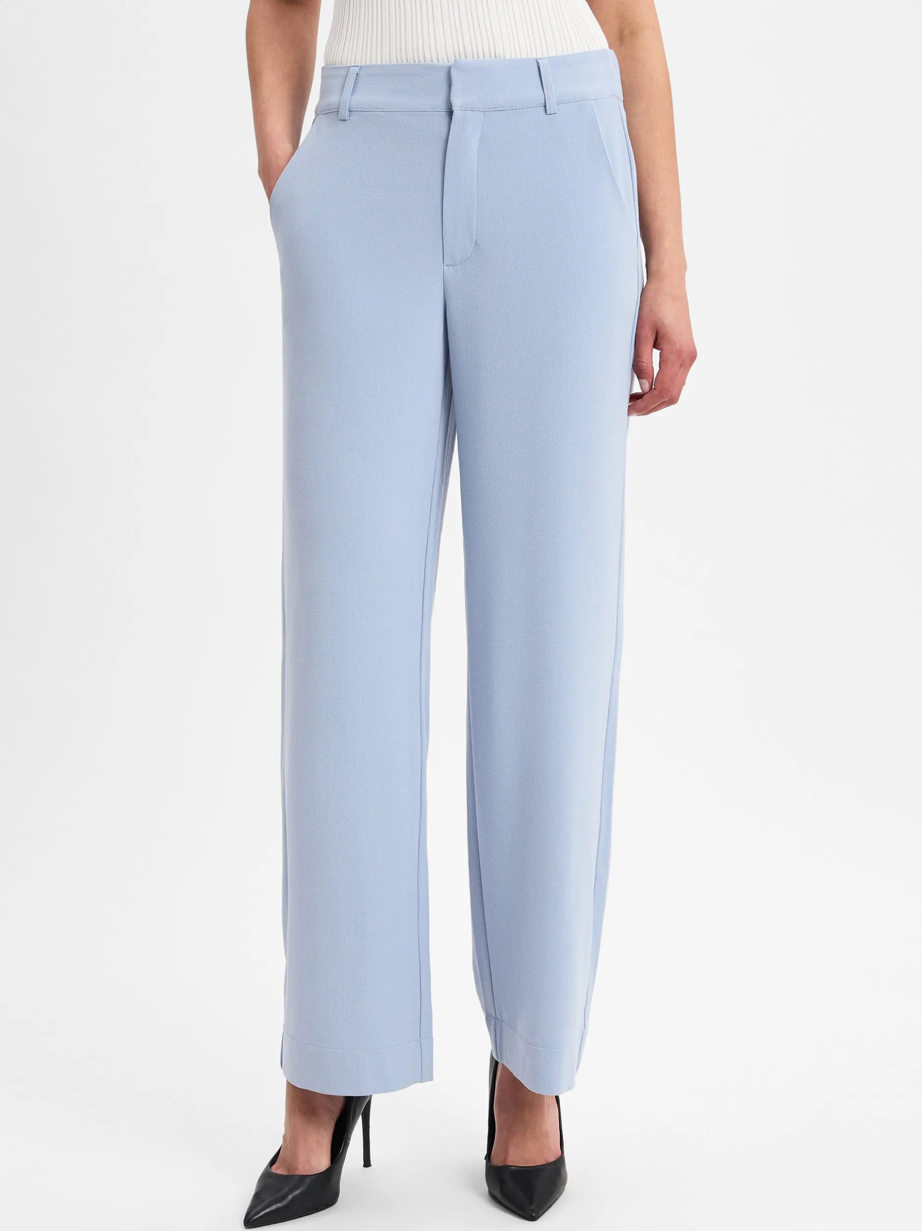 mbyM Damen Stoffhose - Geneva-M in hellblau