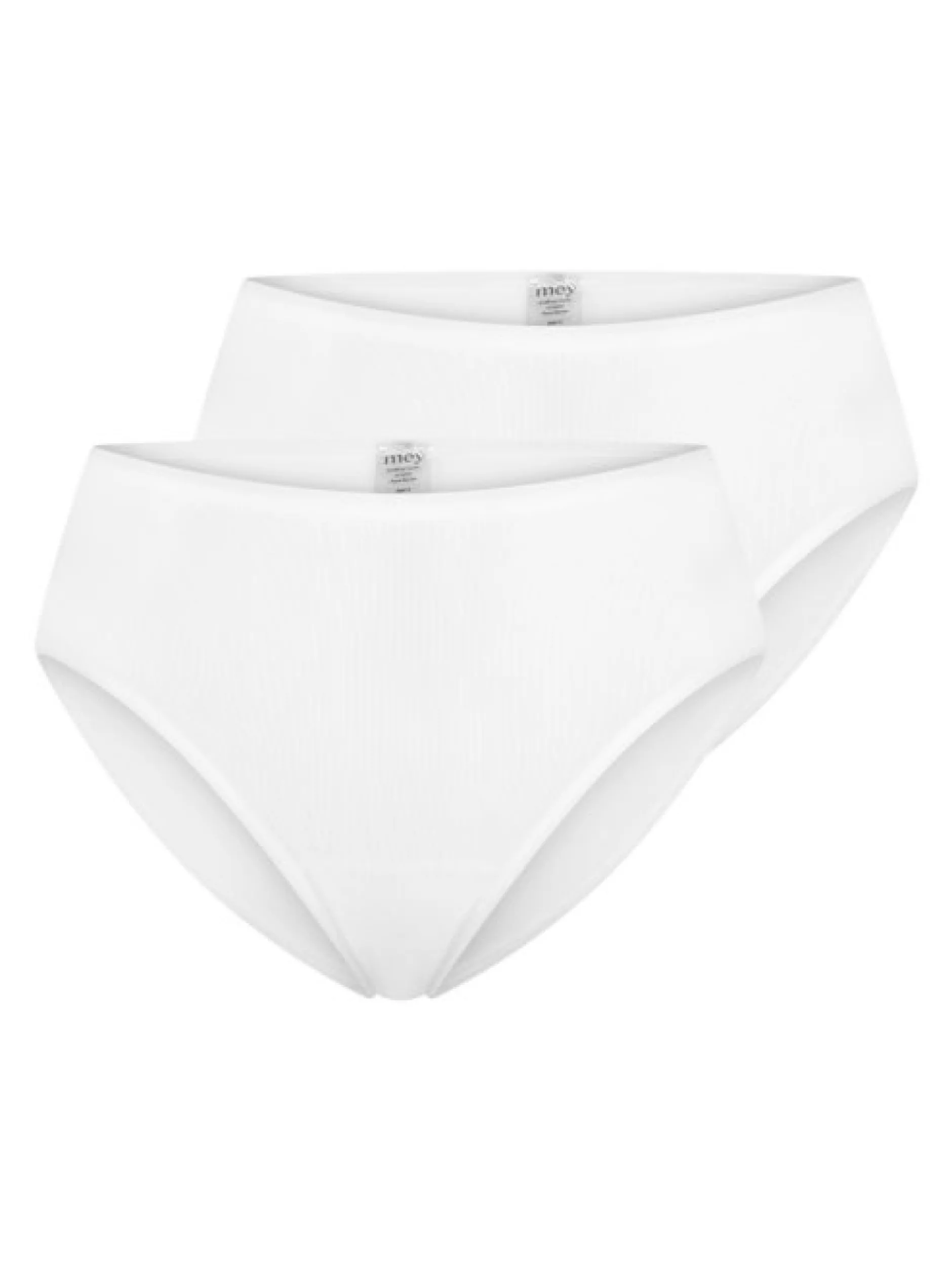 Mey Damen American-Pants - 2er Pack Pure Sense in weiß