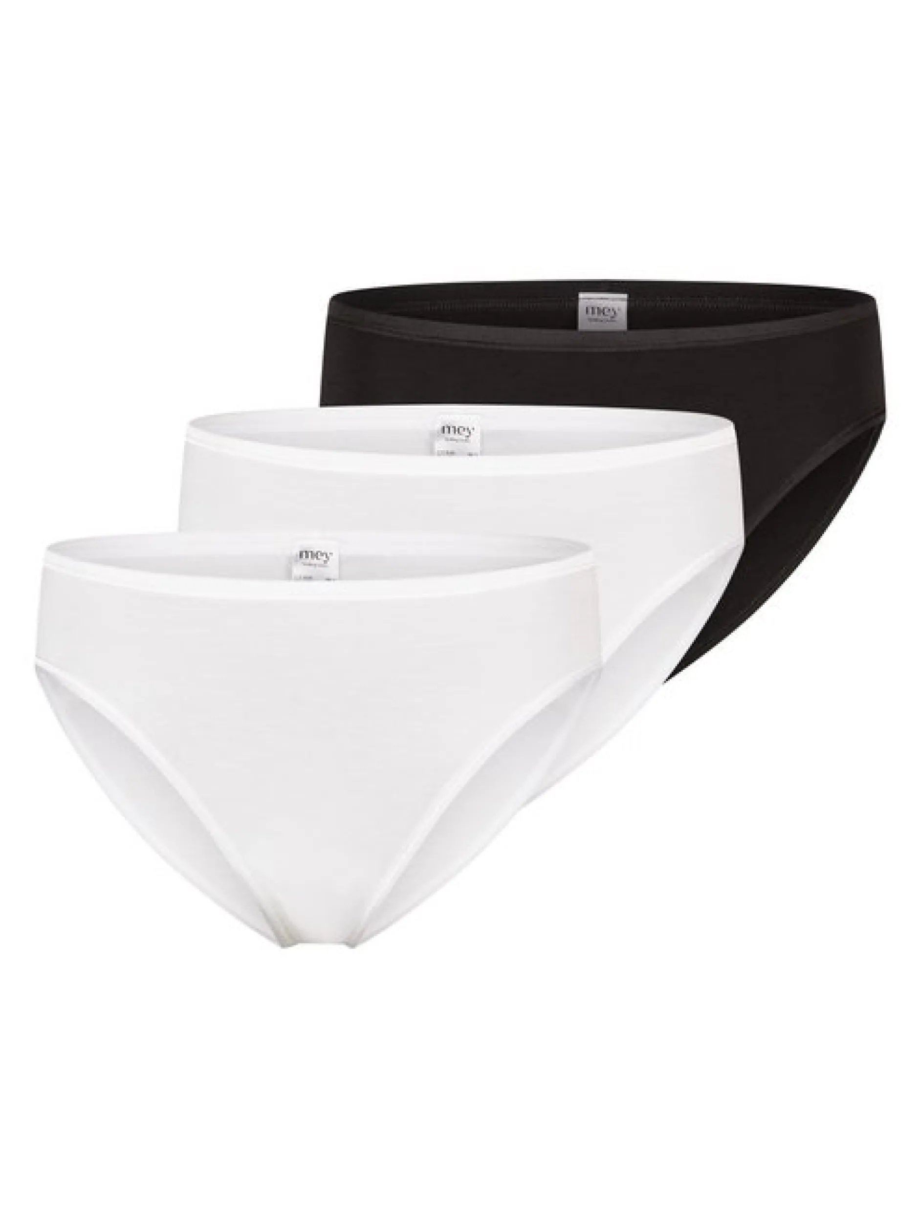 Mey Damen American-Pants im 3er-Pack in mehrfarbig