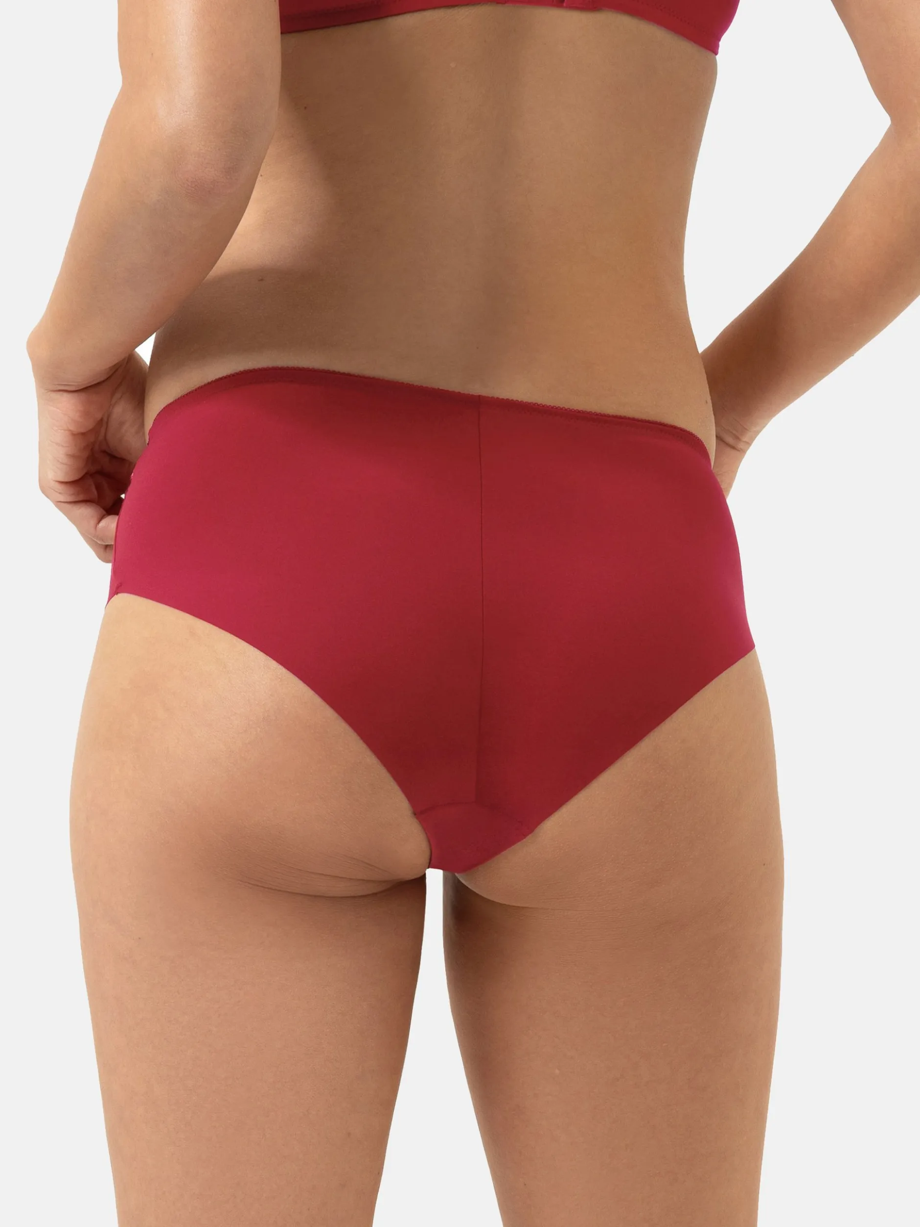 Mey Damen Hipster - Delightful in rot