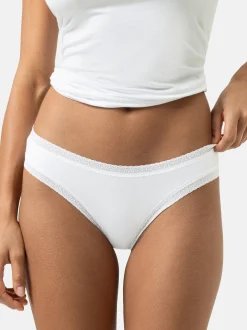 Mey Damen Hipster im 3er-Pack in weiß