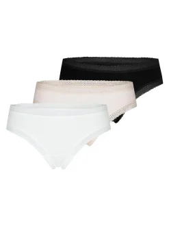 Mey Damen Hipster im 3er-Pack in mehrfarbig