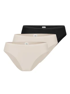 Mey Damen Mini Slips im 3er-Pack in mehrfarbig