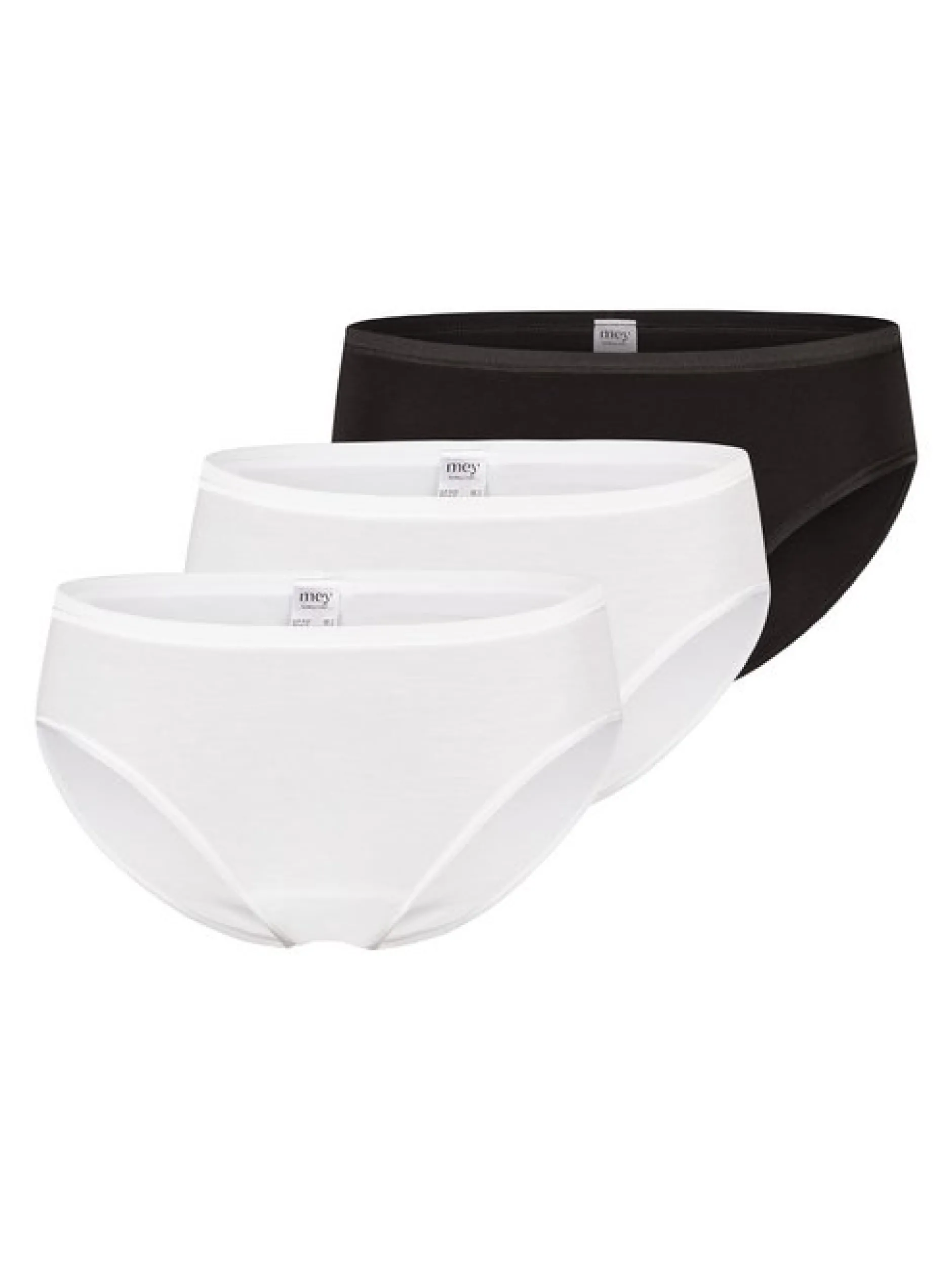 Mey Damen Mini Slips im 3er-Pack in mehrfarbig