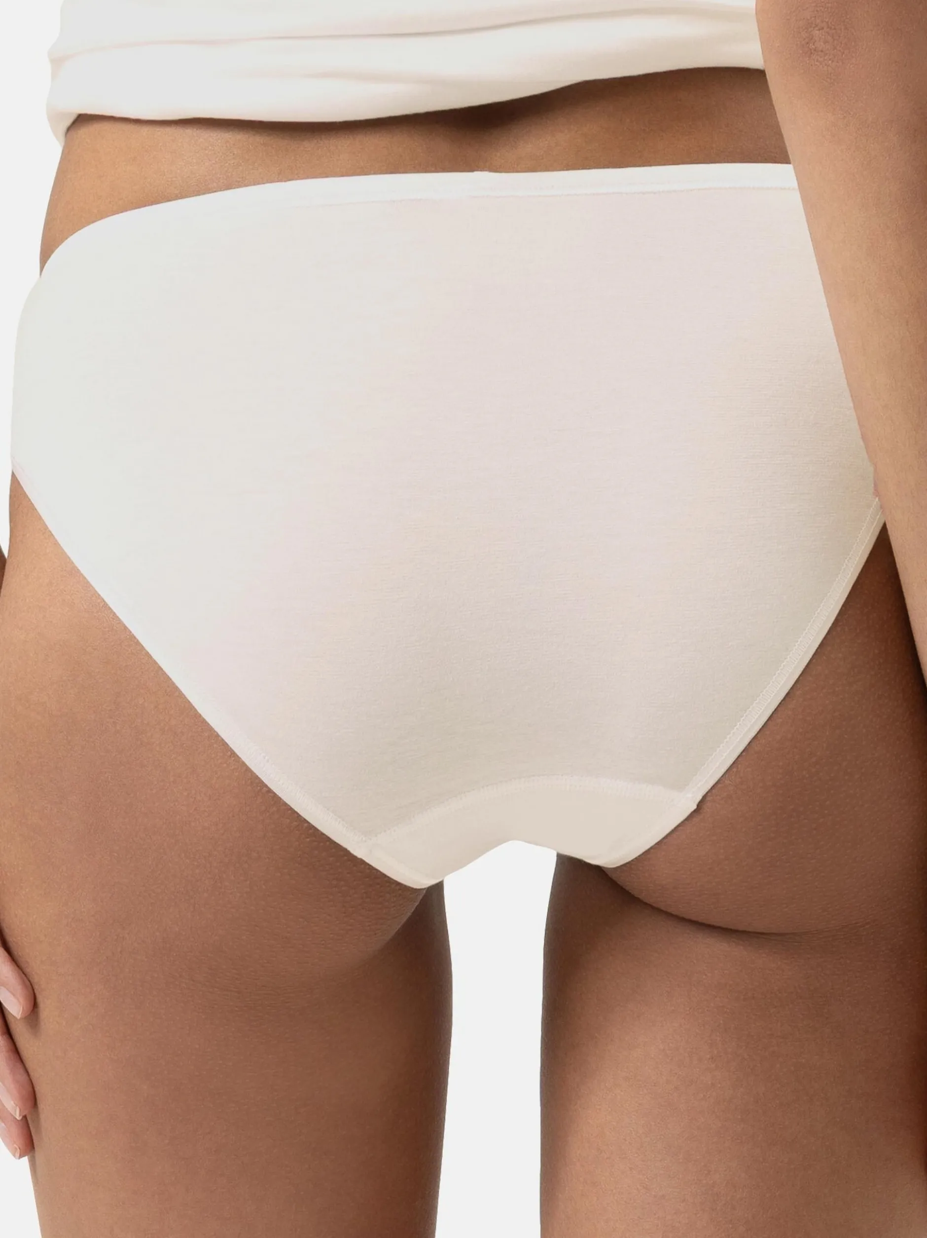 Mey Damen Mini Slips im 3er-Pack in beige