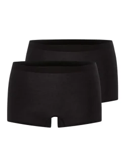 Mey Damen Short Slip - 2er Pack Natural Second Me in schwarz