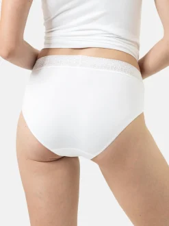 Mey Damen Slip im 5er-Pack in weiß