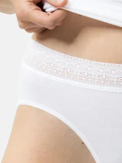 Mey Damen Slip im 5er-Pack in weiß