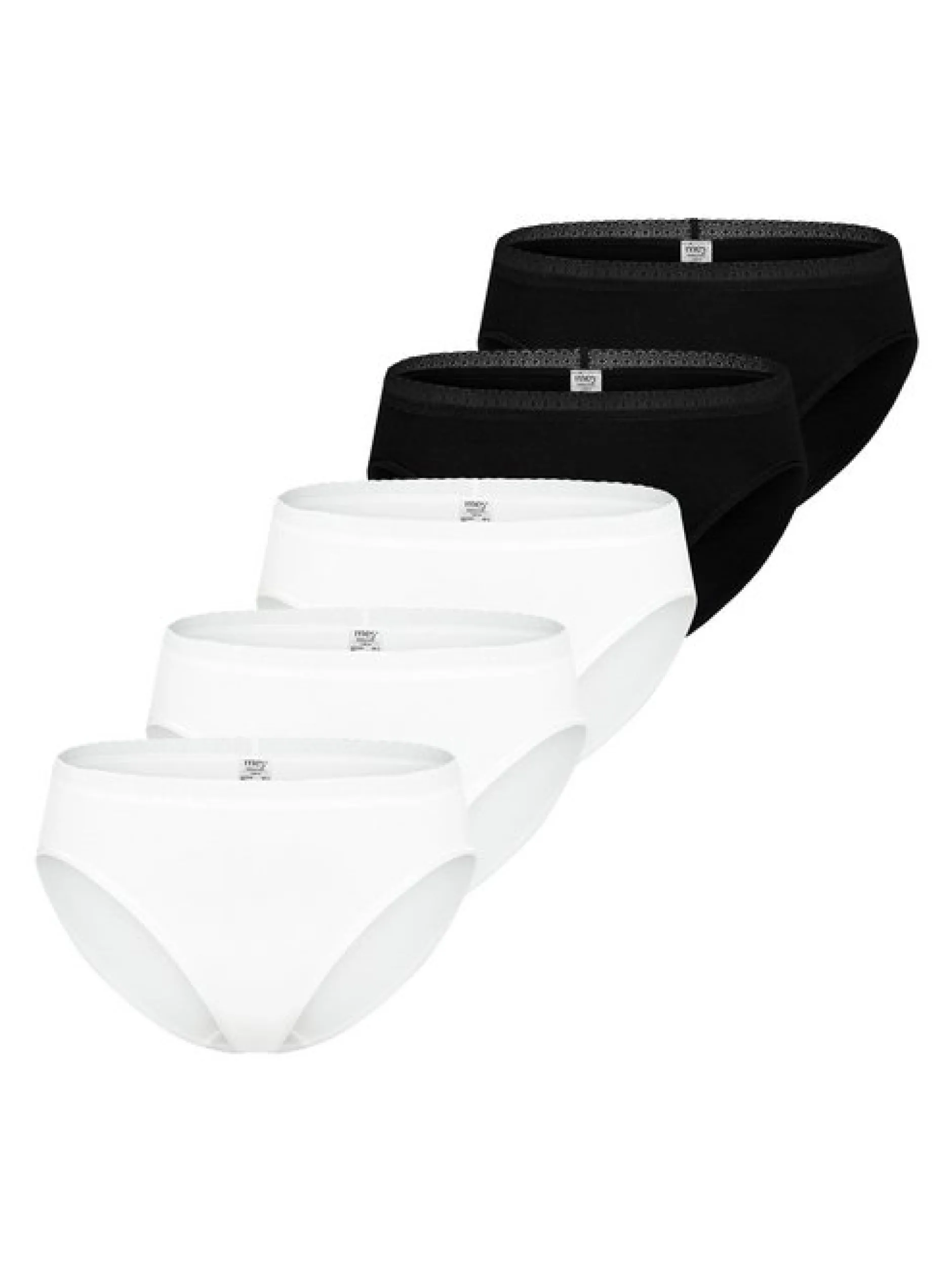 Mey Damen Slips im 5er-Pack in mehrfarbig