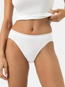 Mey Damen Slips im 5er-Pack in weiß