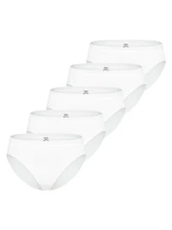 Mey Damen Slips im 5er-Pack in weiß