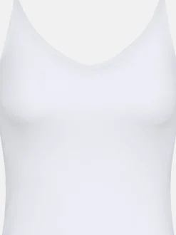 Mey Damen Spaghetti Top - 2er Pack Pure Sense in weiß