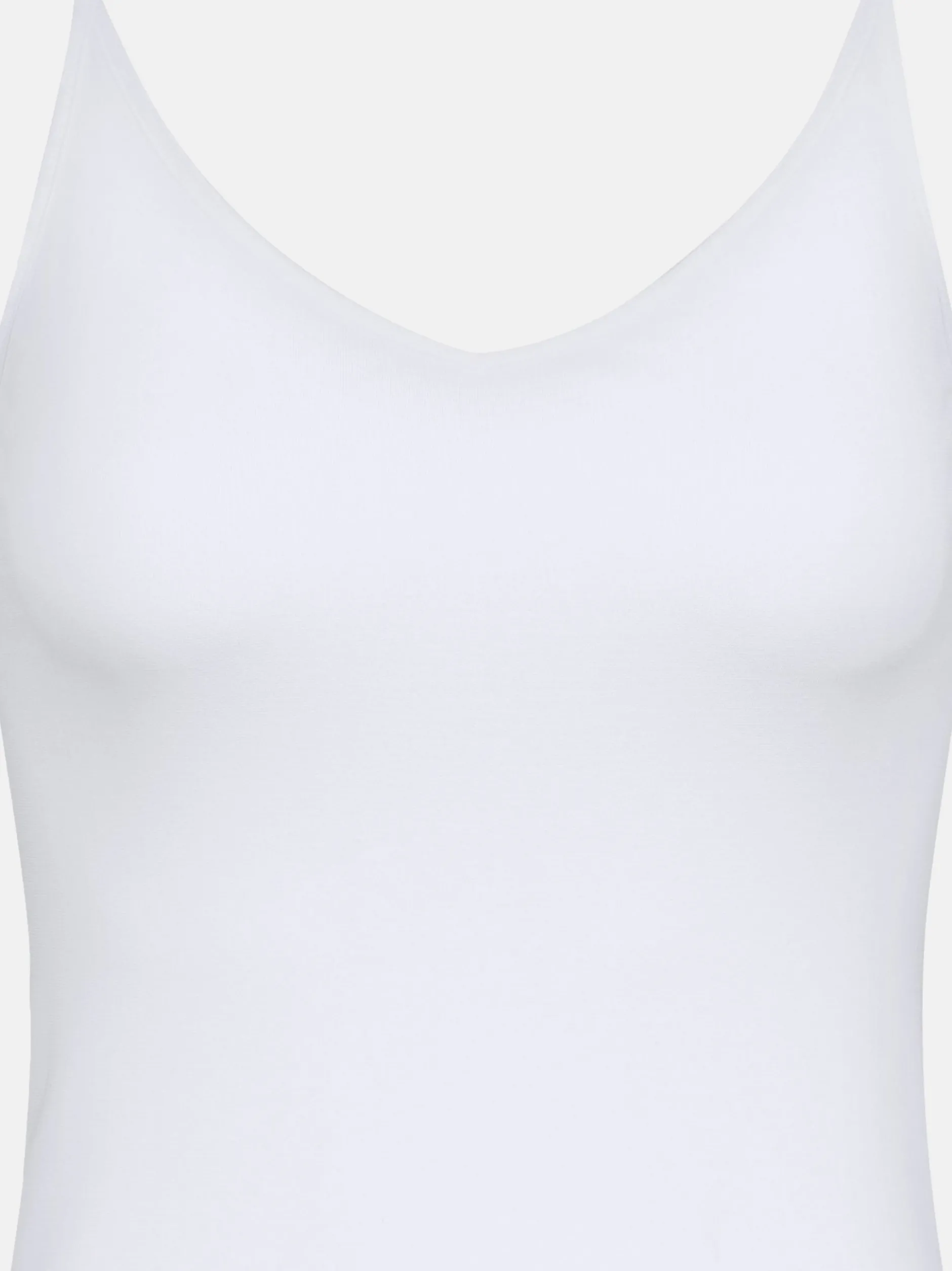 Mey Damen Spaghetti Top - 2er Pack Pure Sense in weiß