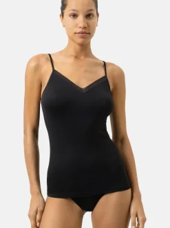 Mey Damen Spaghettitops im 3er-Pack in mehrfarbig
