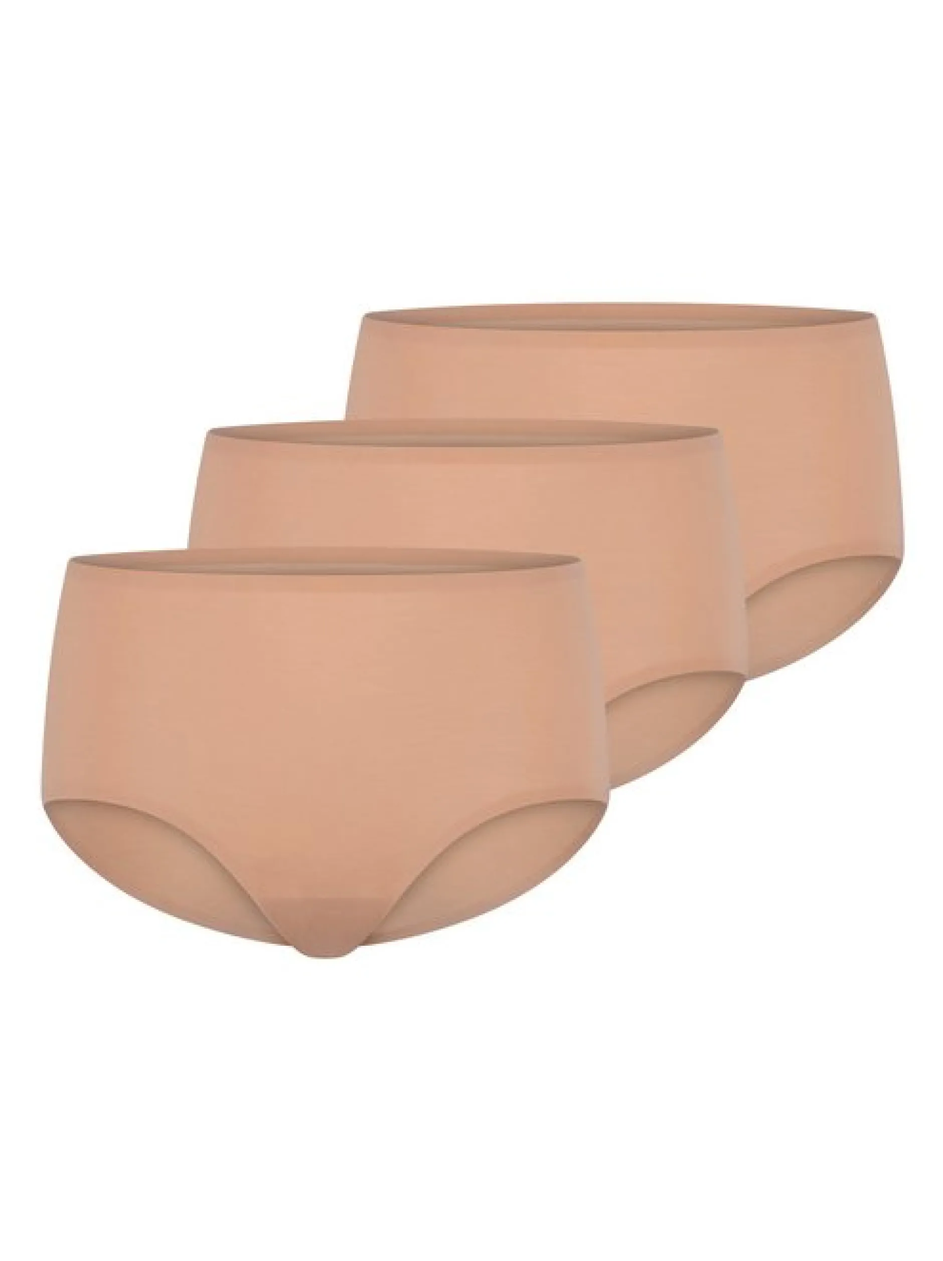Mey Damen Taillen Slip - 3er Pack Simply Better Invisibles in braun