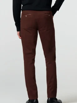 MEYER Herren Baumwollchino - Chicago in bordeaux