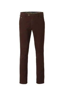 MEYER Herren Baumwollchino - Chicago in bordeaux
