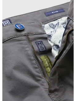 MEYER Herren Baumwollhose - M5 Slim in grau