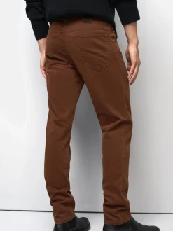 MEYER Herren Chinohose - M5 Five Pocket in braun