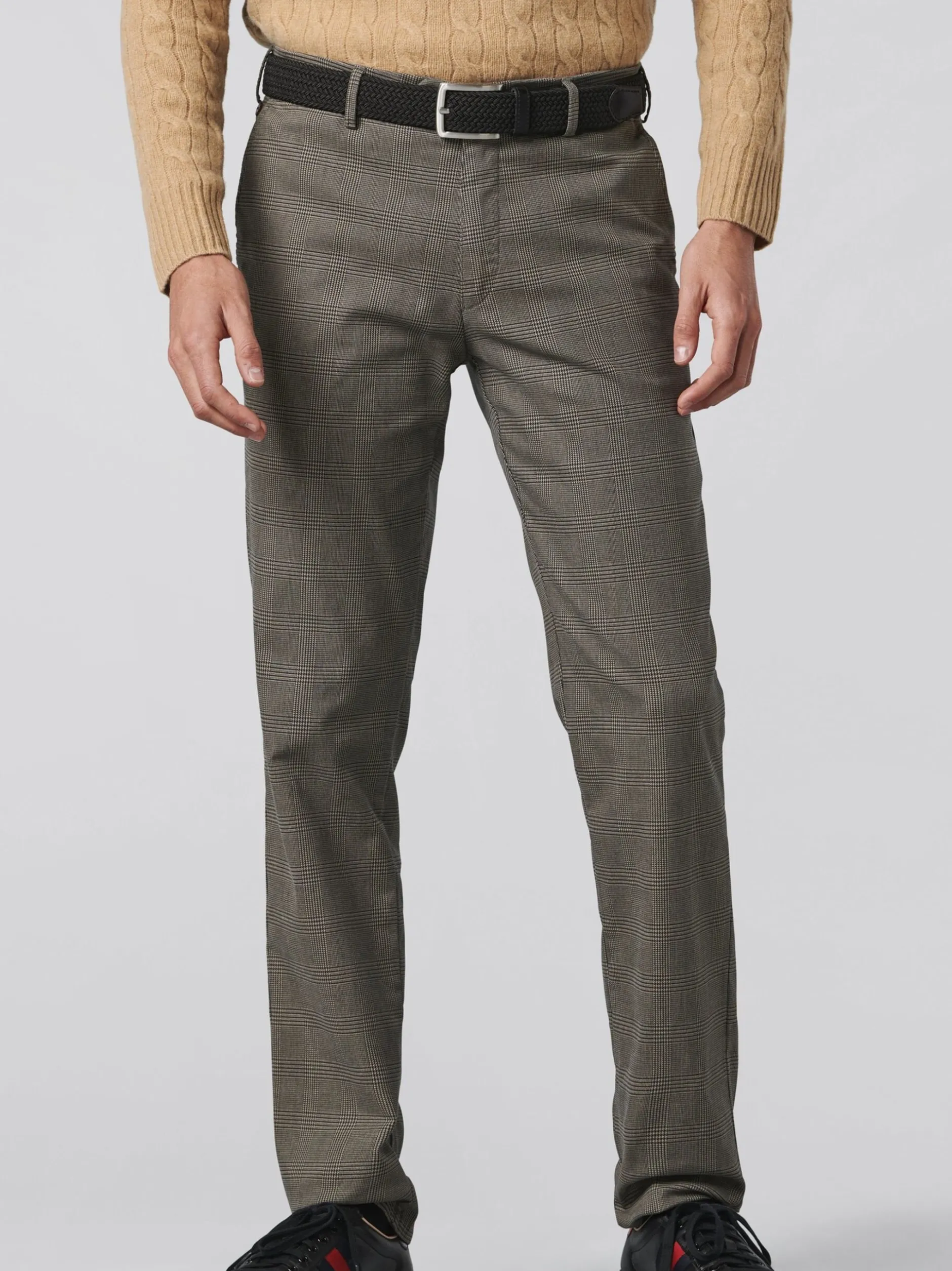 MEYER Herren Chino in taupe - Länge: lang