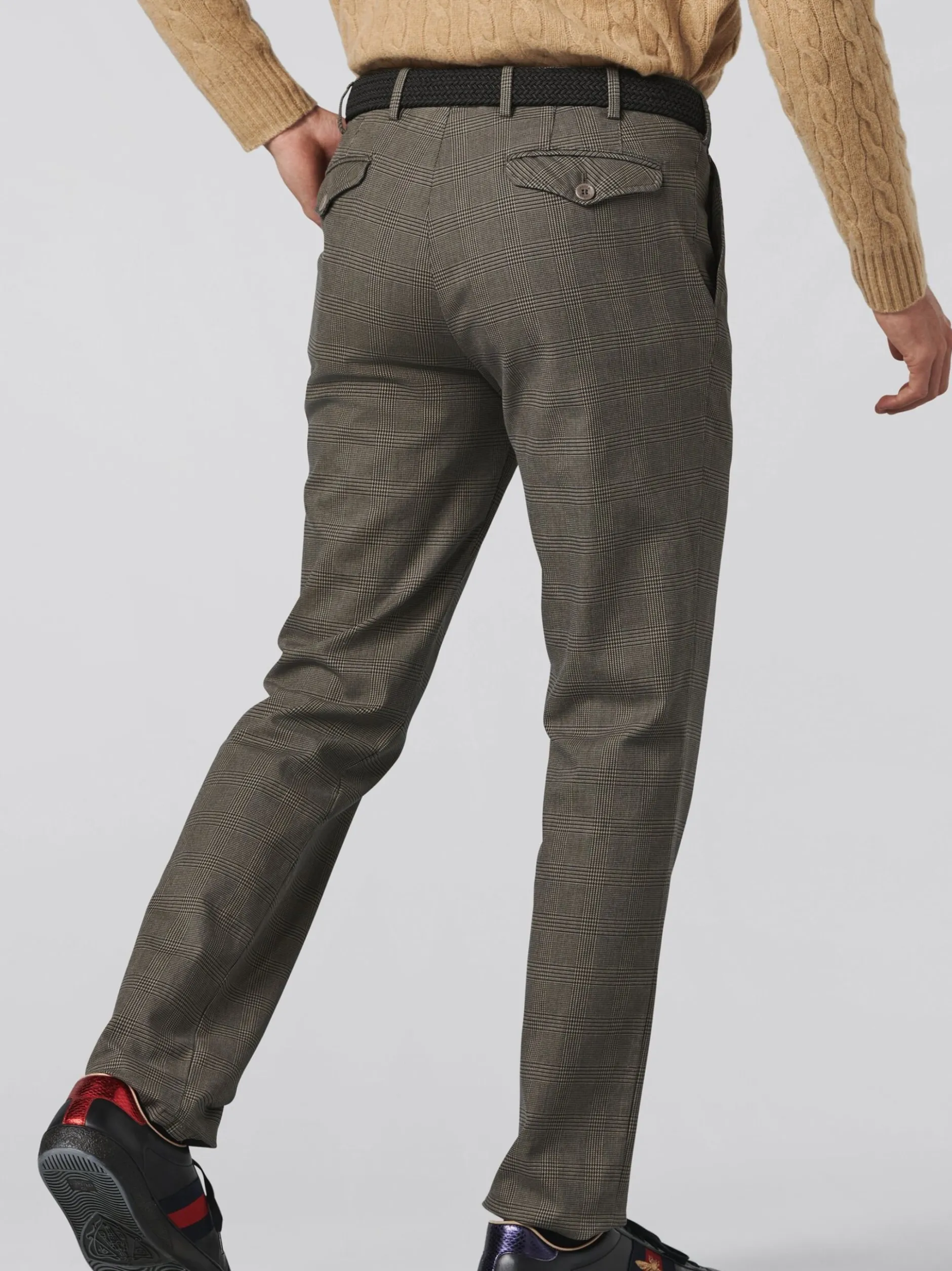 MEYER Herren Chino in taupe - Länge: lang