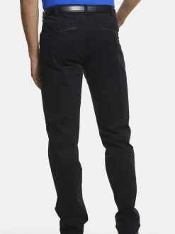 MEYER Herren Chino - KERRY in blau - Länge: lang