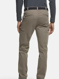 MEYER Herren Chino - KERRY in taupe - Länge: lang