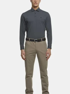 MEYER Herren Chino - KERRY in taupe - Länge: lang