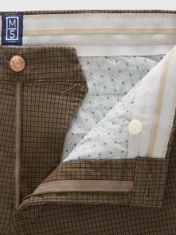 MEYER Herren Chino M5 in schlamm - Länge: lang