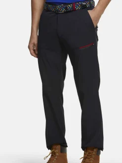 MEYER Herren Chino - Skye in blau - Länge: lang