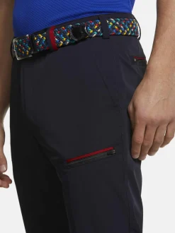 MEYER Herren Chino - Skye in blau - Länge: lang