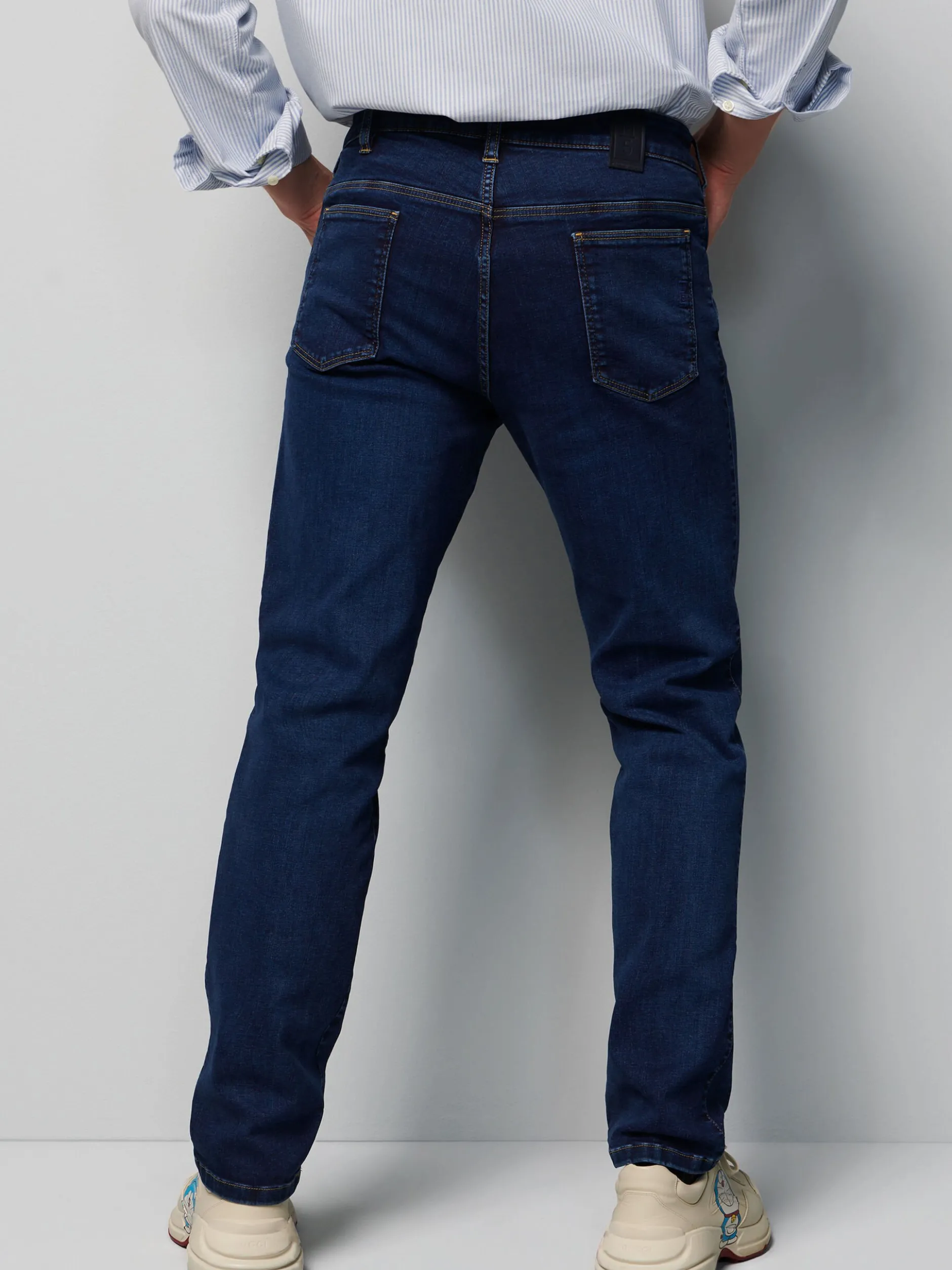 MEYER Herren Five-Pocket-Hose - M5 Regular in blau