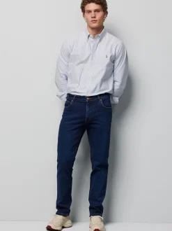 MEYER Herren Five-Pocket-Hose - M5 Regular in blau