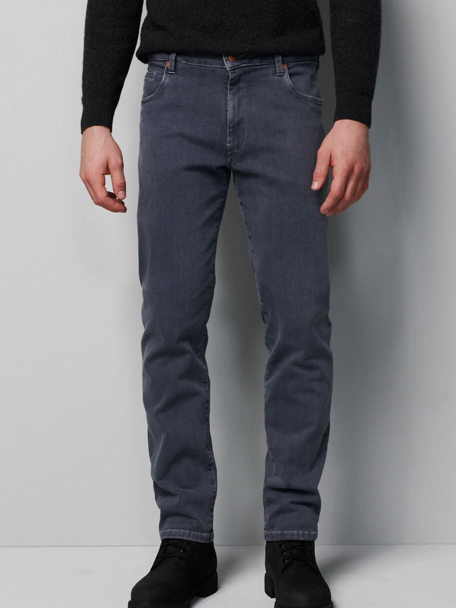MEYER Herren Five-Pocket-Hose - M5 Regular in grau