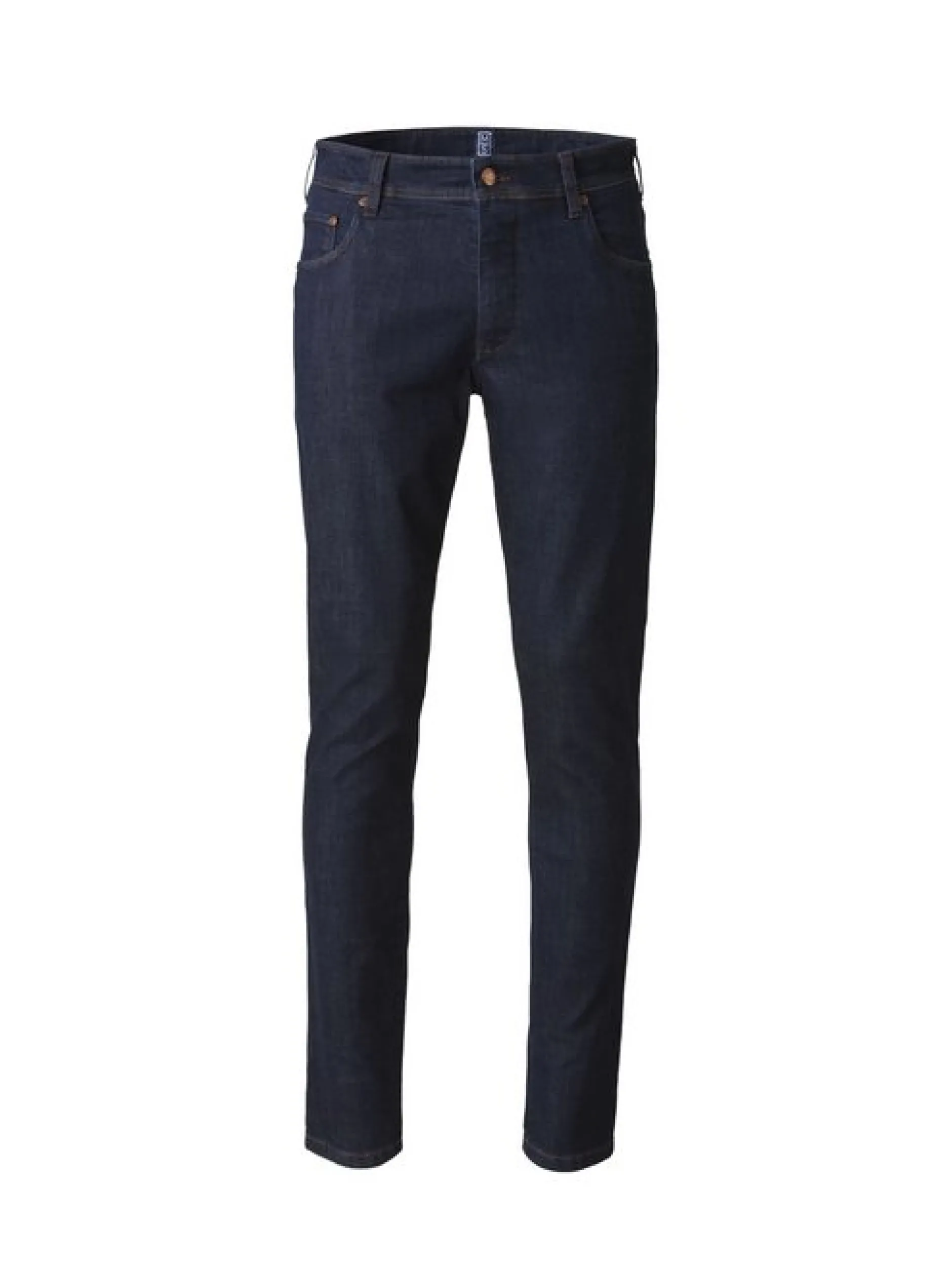 MEYER Herren Five Pocket - STRETCH FIVE POCKET DENIM in marine