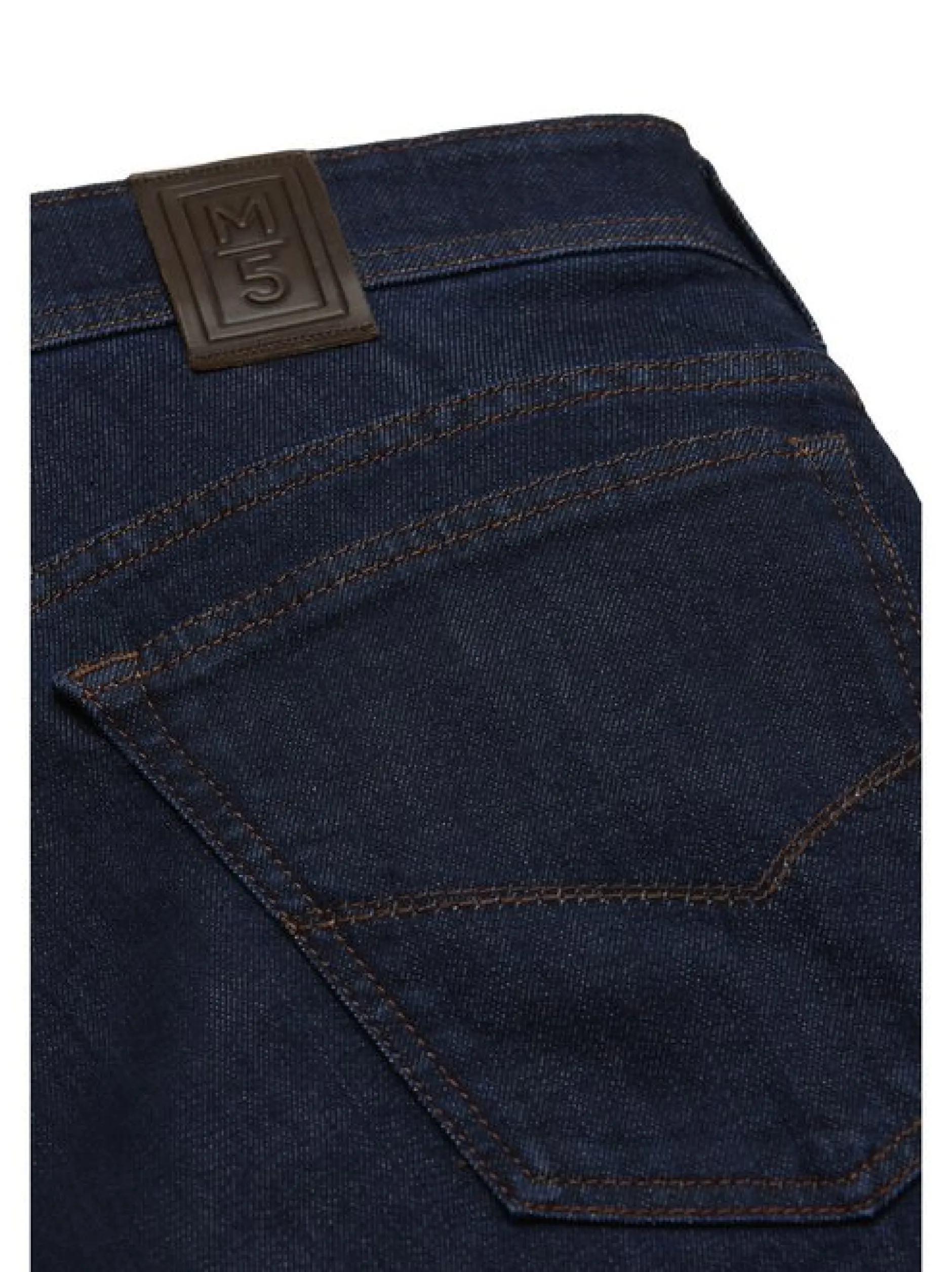 MEYER Herren Five Pocket - STRETCH FIVE POCKET DENIM in marine