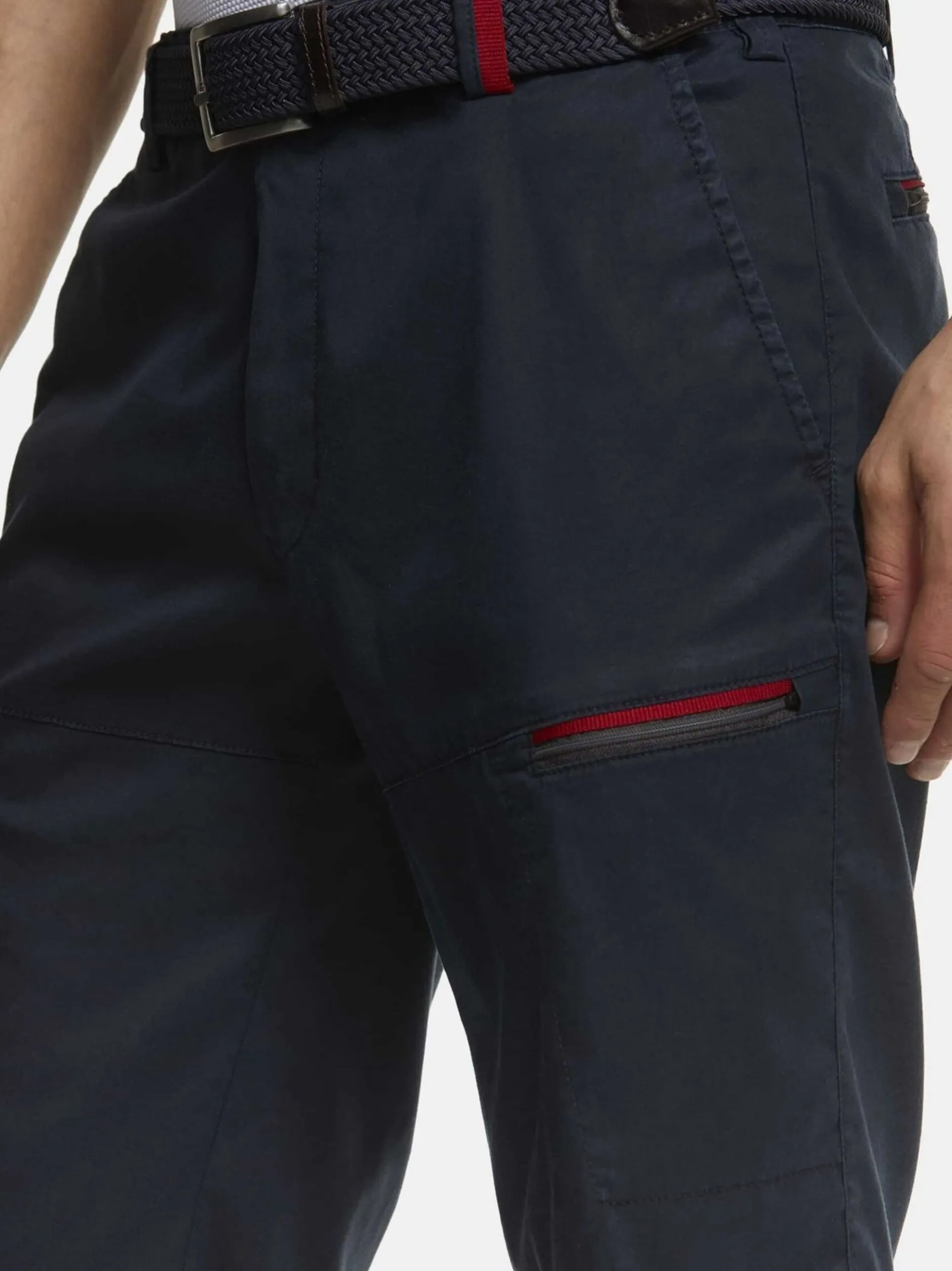 MEYER Herren Hose - Arran in blau - Länge: kurz