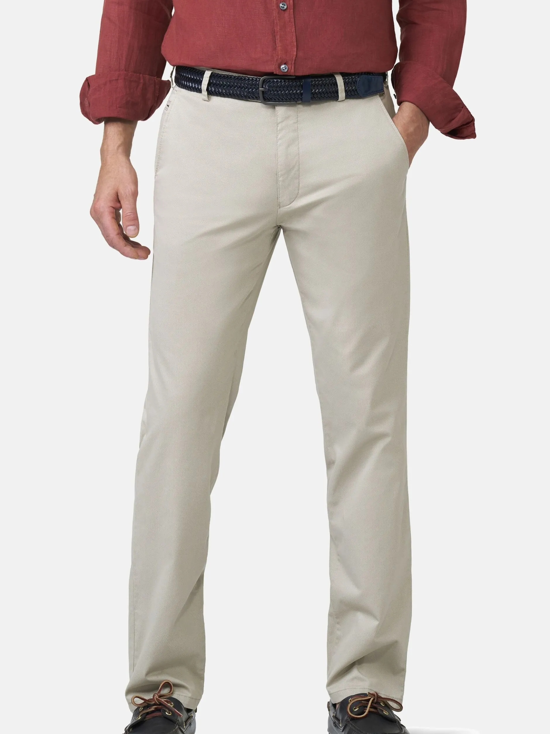 MEYER Herren Hose - Bonn 1-5075 in beige - Länge: lang