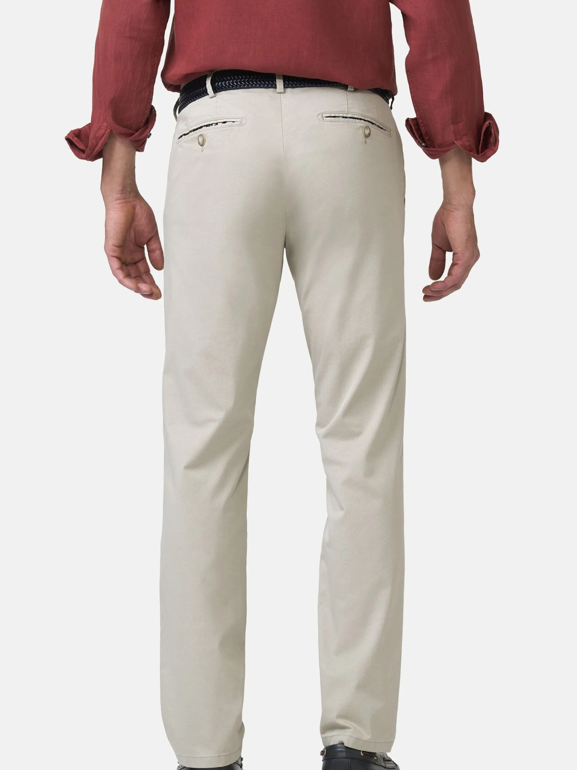 MEYER Herren Hose - Bonn 1-5075 in beige - Länge: lang