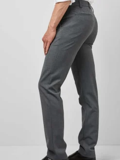 MEYER Herren Hose - M5 Chino in grau - Länge: lang