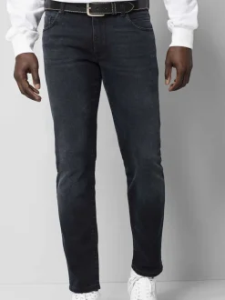 MEYER Herren Hose - M5 Slim in blau - Länge: lang
