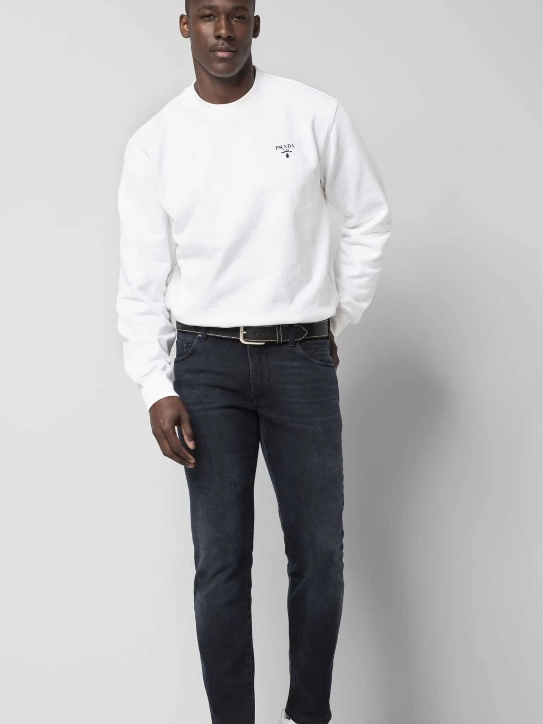 MEYER Herren Hose - M5 Slim in blau - Länge: lang