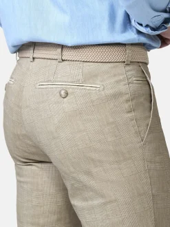 MEYER Herren Hosen - Bonn 1-5078 in beige - Länge: lang