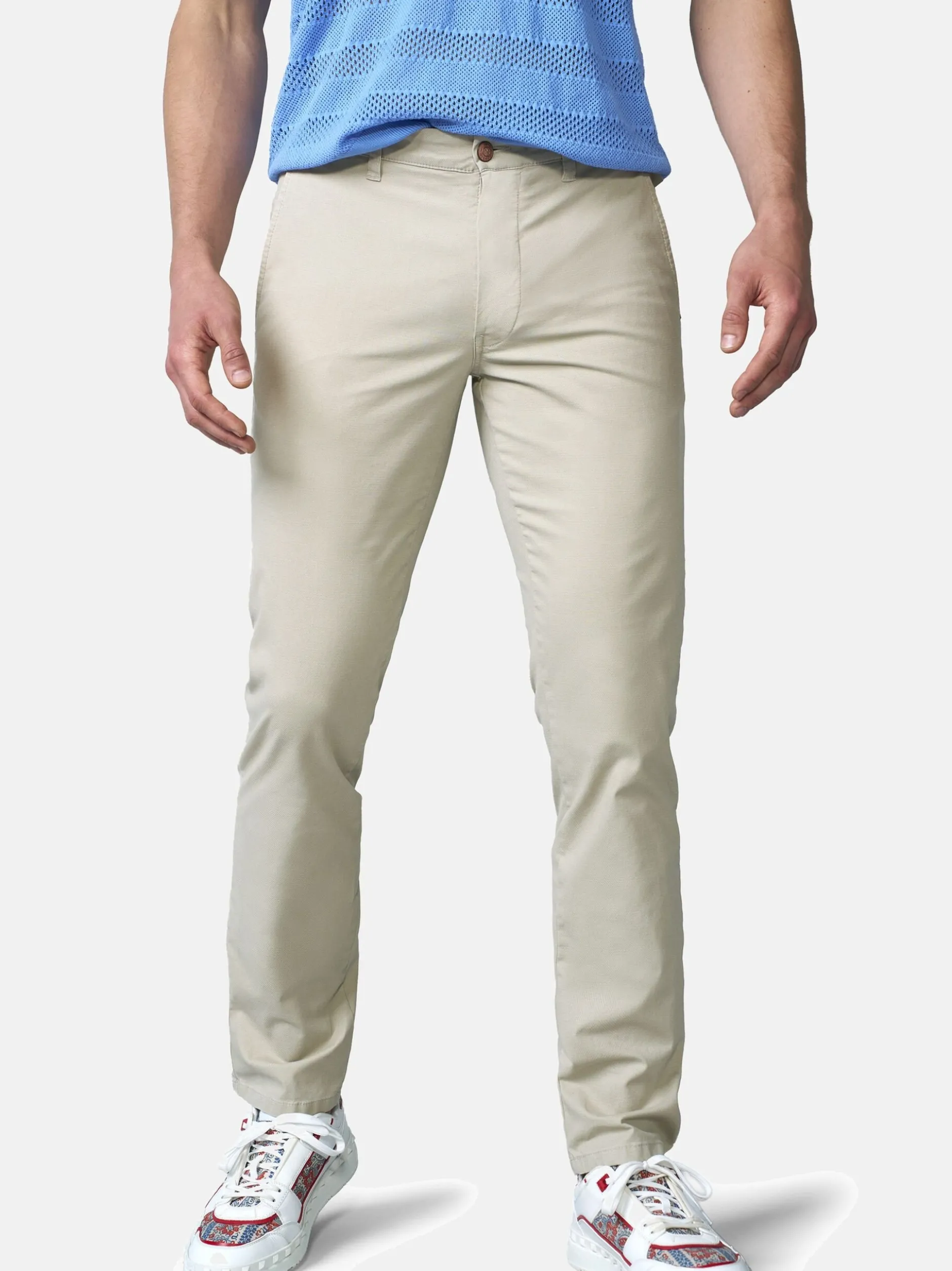 MEYER Herren Hosen - M5 Move 1-6025 in beige