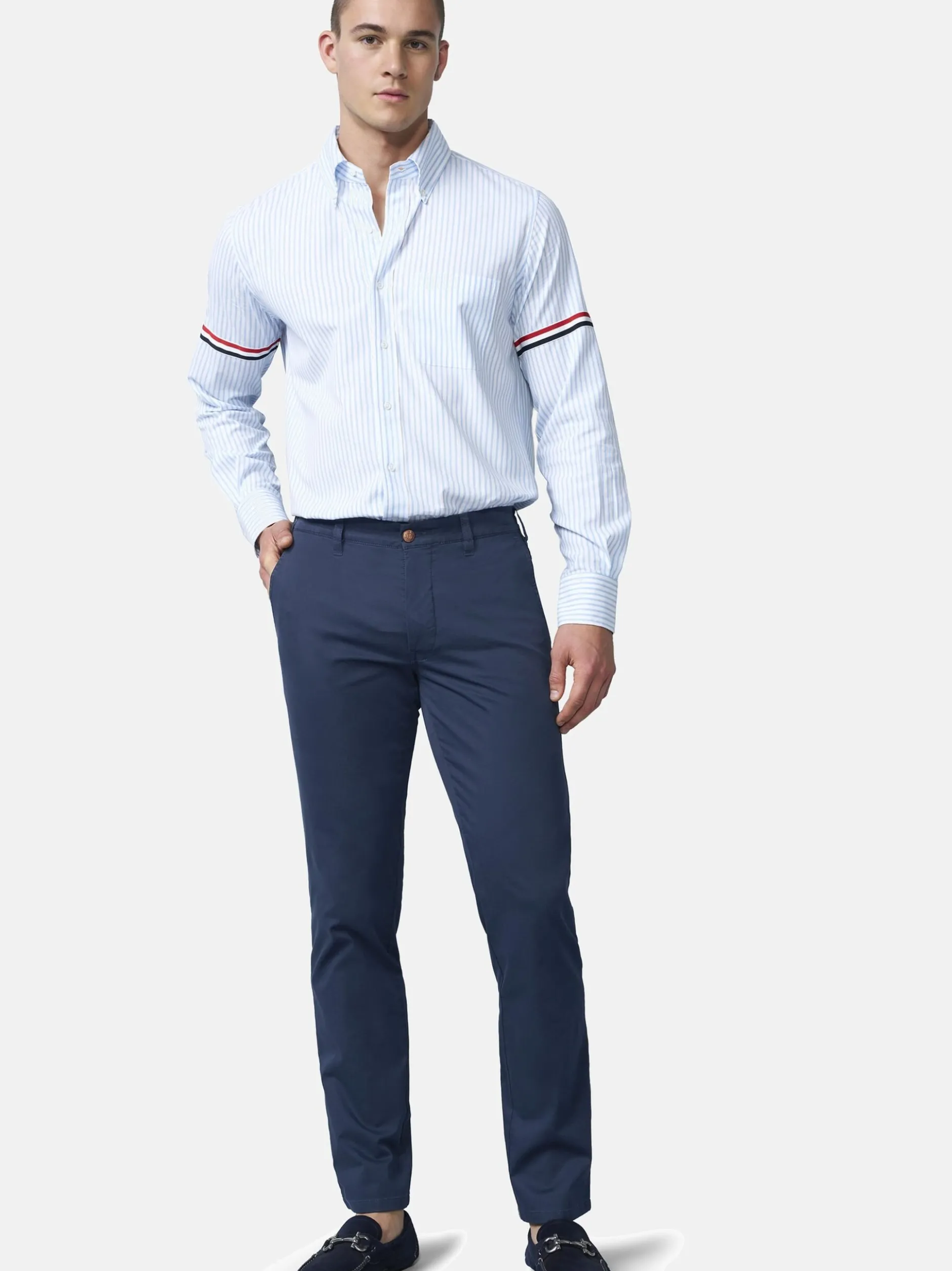 MEYER Herren Hosen - M5 Move 1-6024 in blau